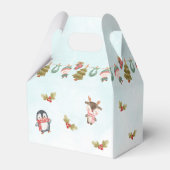 Weihnachtsfeier Geschenkschachtel (Rückseite)