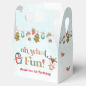 Weihnachtsfeier Geschenkschachtel (Geöffnet)