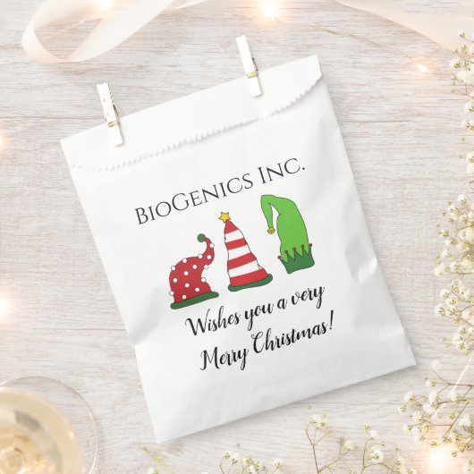 Weihnachtsfeier Geschenktütchen (Ausgeschnitten)