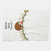 Weihnachtsfeier Geschirrtuch (Horizontal)