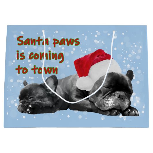 Weihnachtsfeier Große Geschenktüte (Vorderseite)