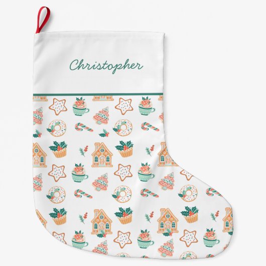 Weihnachtsfeier Großer Weihnachtsstrumpf (Vorderseite)