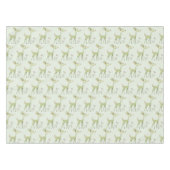 Weihnachtsfeier Grüne Hirsche Feiertage Niedlich Tischdecke (Vorderseite (Horizontal))