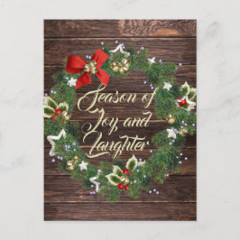 Weihnachtsfeier Gruß Postkarte