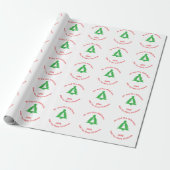 Weihnachtsfeier Grüße Geschenkpapier (Ungerollt)