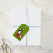 Weihnachtsfeier Guinea Gruß Geschenkanhänger (Mit Garn)