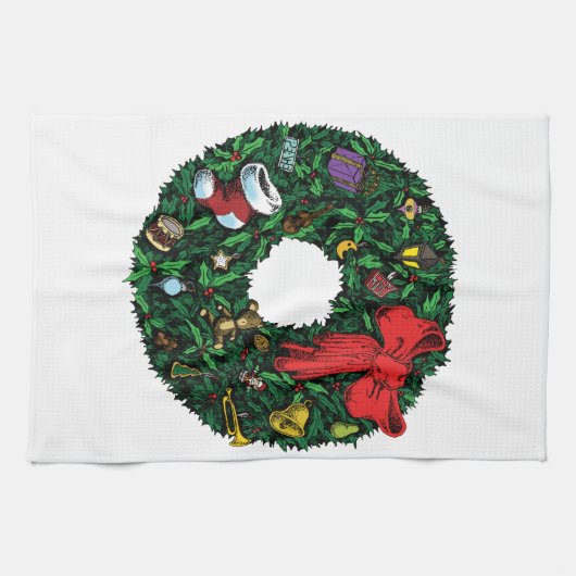 Weihnachtsfeier Handtuch (Horizontal)