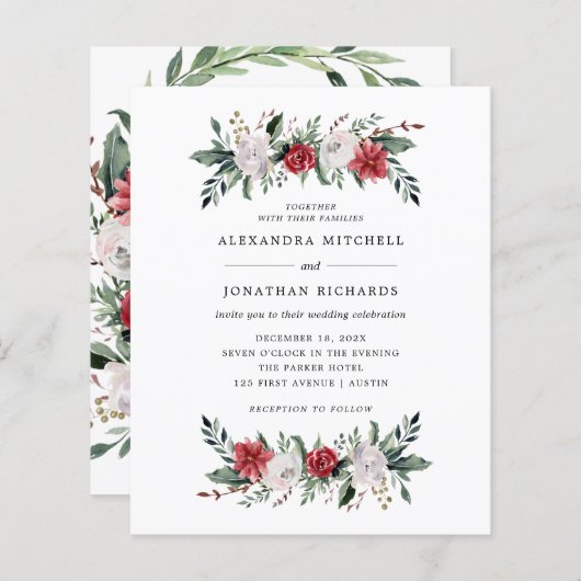 Weihnachtsfeier | HAUSHALTSBLATT (Vorne/Hinten)