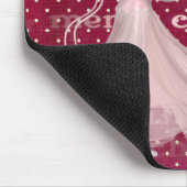 Weihnachtsfeier - Holiday/Ballerina Mousepad (Ecke)