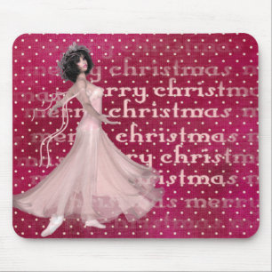 Weihnachtsfeier - Holiday/Ballerina Mousepad