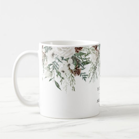 Weihnachtsfeier im Evergreen Kaffeetasse (Links)