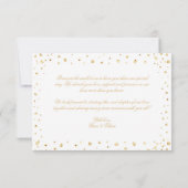 Weihnachtsfeier im Foto Dankeskarte (Rückseite)