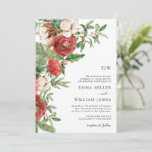 Weihnachtsfeier im Grünen Einladung (Stehend Vorderseite)