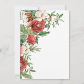 Weihnachtsfeier im Grünen Einladung (Rückseite)