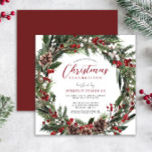 Weihnachtsfeier im Party Einladung