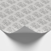 Weihnachtsfeier in Birnbaum Geschenkpapier (Ecke)