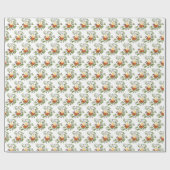 Weihnachtsfeier in Birnbaum Geschenkpapier (Flach)