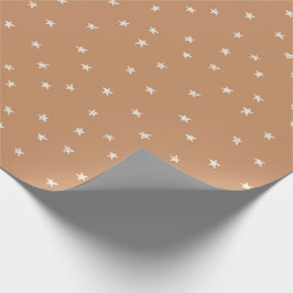 Weihnachtsfeier in Golden Yellow Geschenkpapier