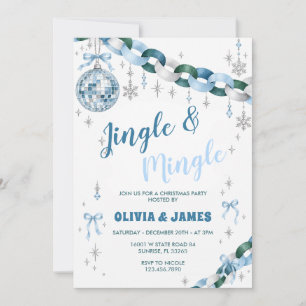 Weihnachtsfeier Jingle And Mingle Party Einladung