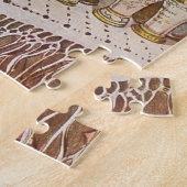 Weihnachtsfeier Julaftonen von Carl Larsson Puzzle (Seite)