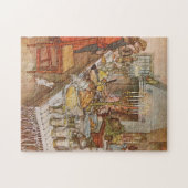 Weihnachtsfeier Julaftonen von Carl Larsson Puzzle (Horizontal)