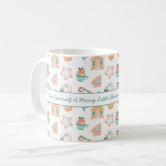 Weihnachtsfeier Kaffeetasse (Vorderseite Links)