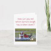 Weihnachtsfeier Karte (Vorderseite)