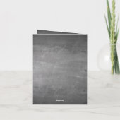 Weihnachtsfeier Karte (Rückseite)