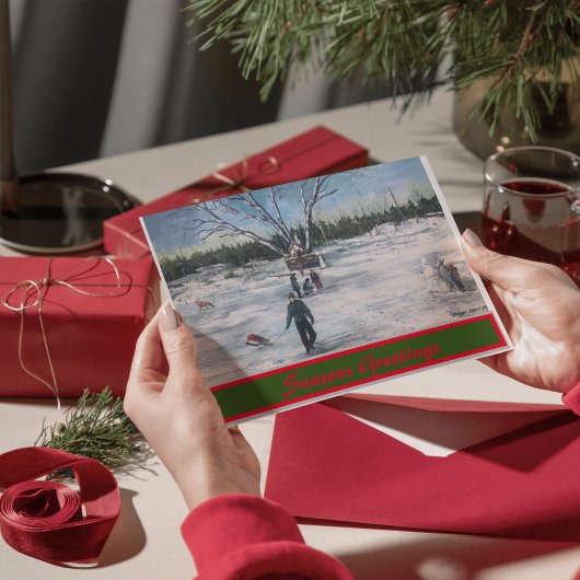 Weihnachtsfeier Karte