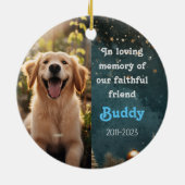 Weihnachtsfeier Keramik Ornament (Hinten)