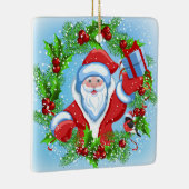 Weihnachtsfeier Keramik Ornament (Rechts)