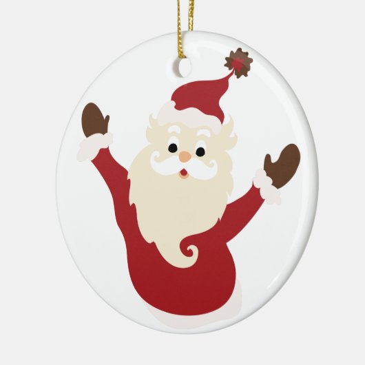 Weihnachtsfeier Keramik Ornament (Links)