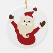 Weihnachtsfeier Keramik Ornament (Hinten)