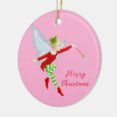 Weihnachtsfeier Keramik Ornament (Links)