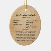 Weihnachtsfeier Keramik Ornament (Rechts)