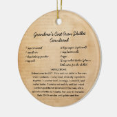 Weihnachtsfeier Keramik Ornament (Links)