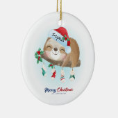 Weihnachtsfeier Keramik Ornament (Rechts)