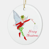 Weihnachtsfeier Keramik Ornament (Links)