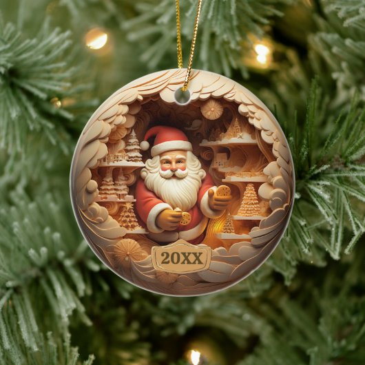 Weihnachtsfeier Keramik Ornament (Baum)