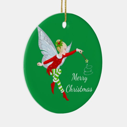 Weihnachtsfeier Keramik Ornament (Rechts)