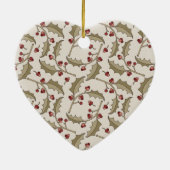 Weihnachtsfeier Keramik Ornament (Hinten)