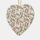 Weihnachtsfeier Keramik Ornament (Links)