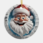 Weihnachtsfeier Keramik Ornament (Vorne)