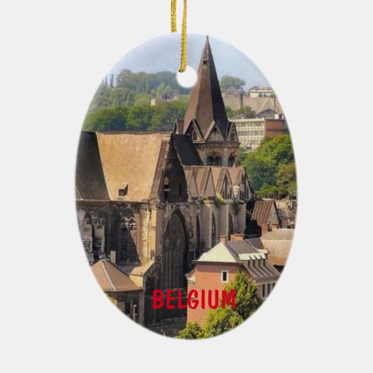 Weihnachtsfeier Keramik Ornament (Hinten)