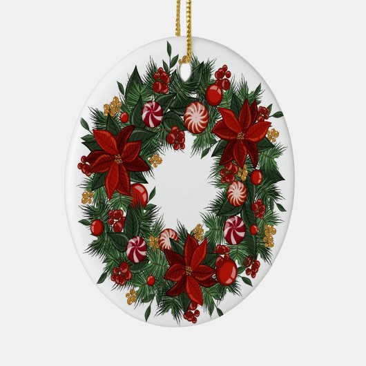 Weihnachtsfeier Keramik Ornament