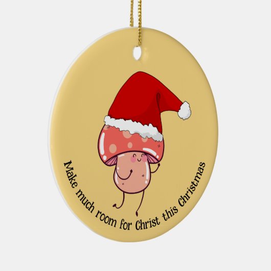 Weihnachtsfeier Keramik Ornament (Rechts)