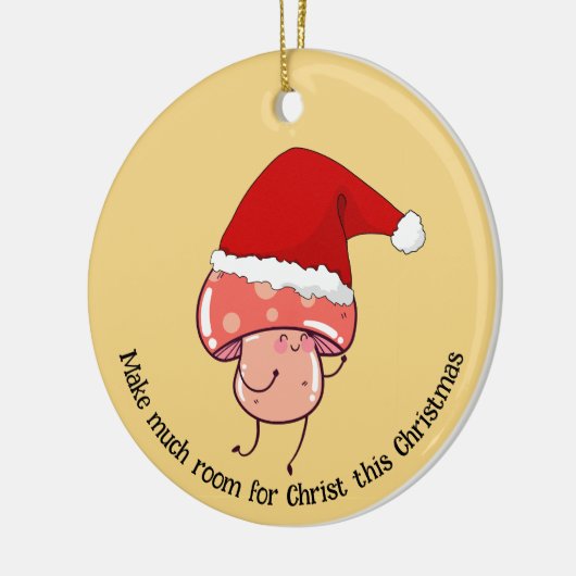 Weihnachtsfeier Keramik Ornament (Links)