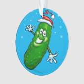 Weihnachtsfeier Keramik Ornament (Vorderseite)
