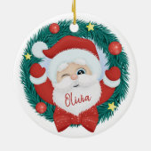 Weihnachtsfeier Keramik Ornament (Hinten)