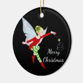 Weihnachtsfeier Keramik Ornament (Links)